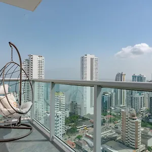 Apartment 3bd Condo-amazing View-modern Apt-luxury Building, Cartagena